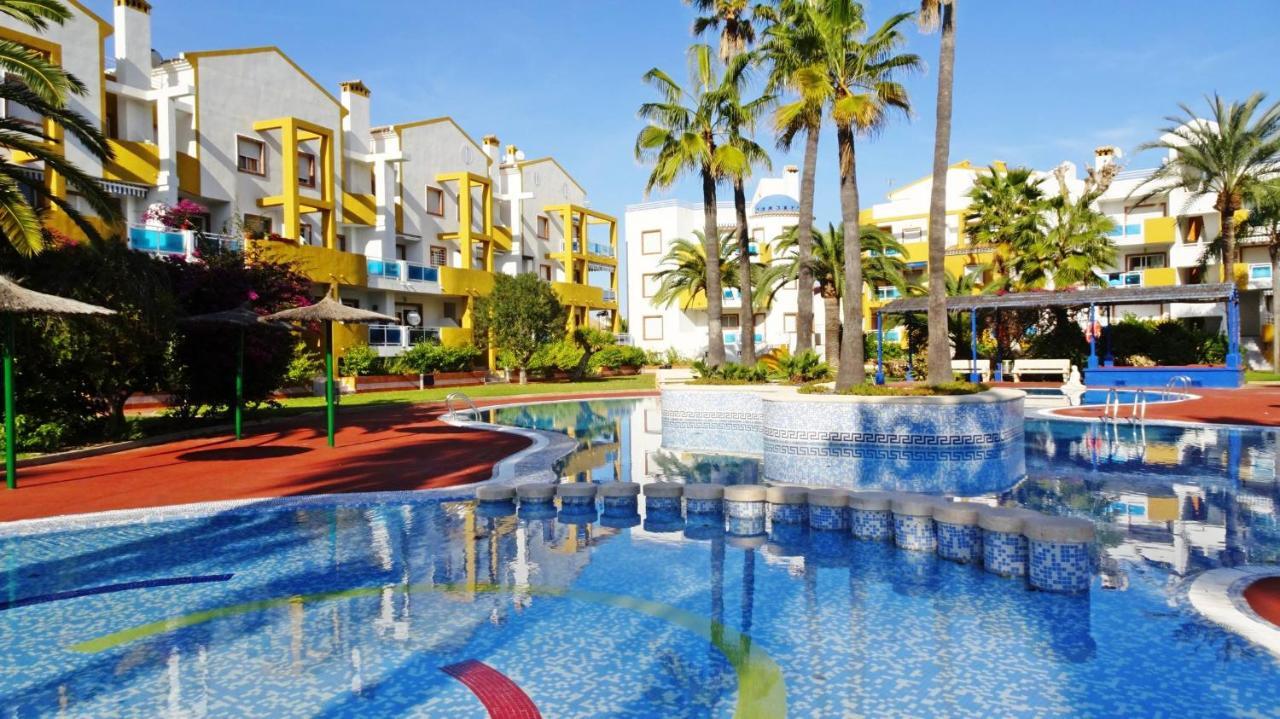 Palmeras En La Playa - Beach House In Oliva Exteriér fotografie